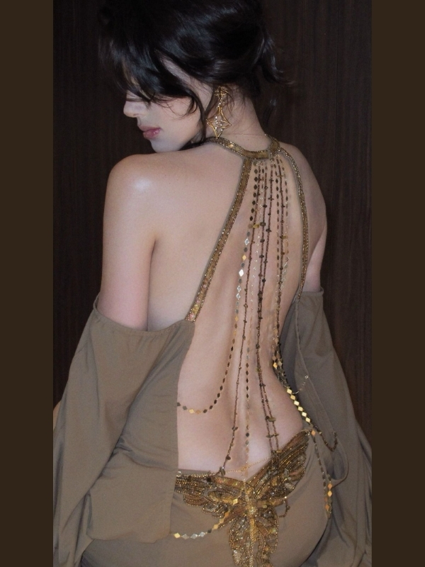 Backless Party Dress Photos