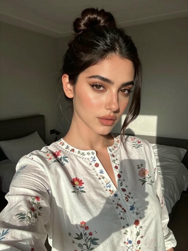 Beautiful Girl Selfie