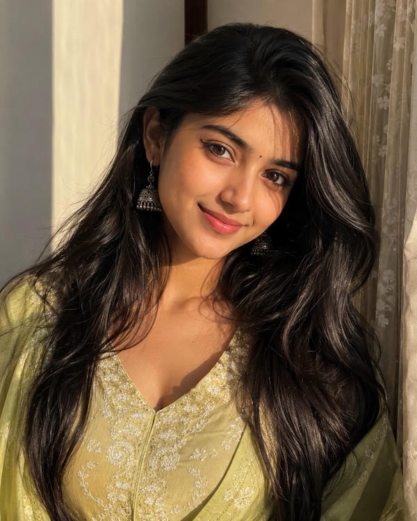 Beautiful Girl Selfie for Instagram
