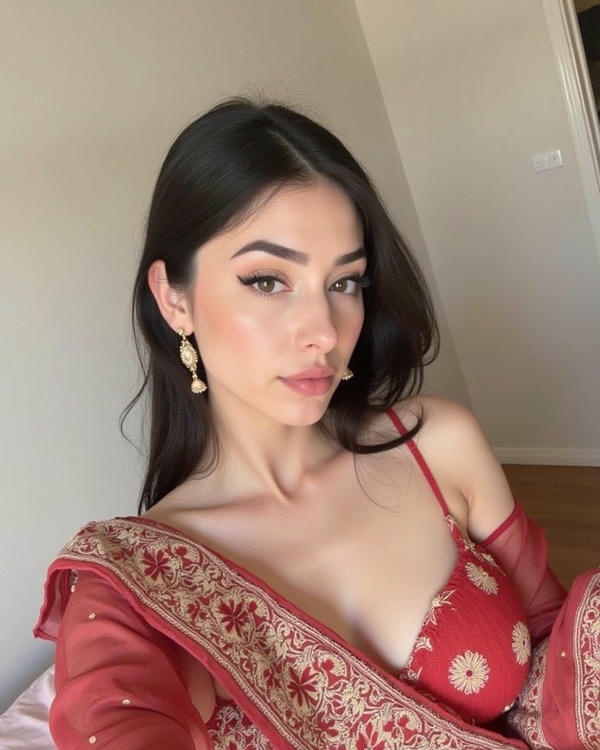 Bollywood Glamour Girl Selfie