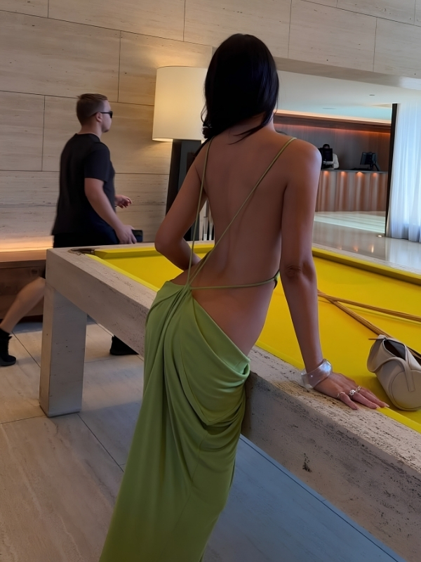 Deep Backless Dress Pics