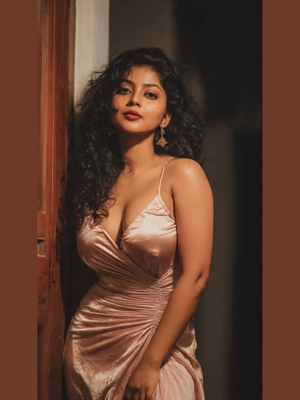 Girl Deep Neck Western Dress Photos