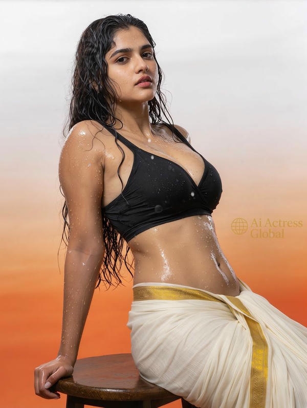 Hot Girl in Saree Sexy Photos