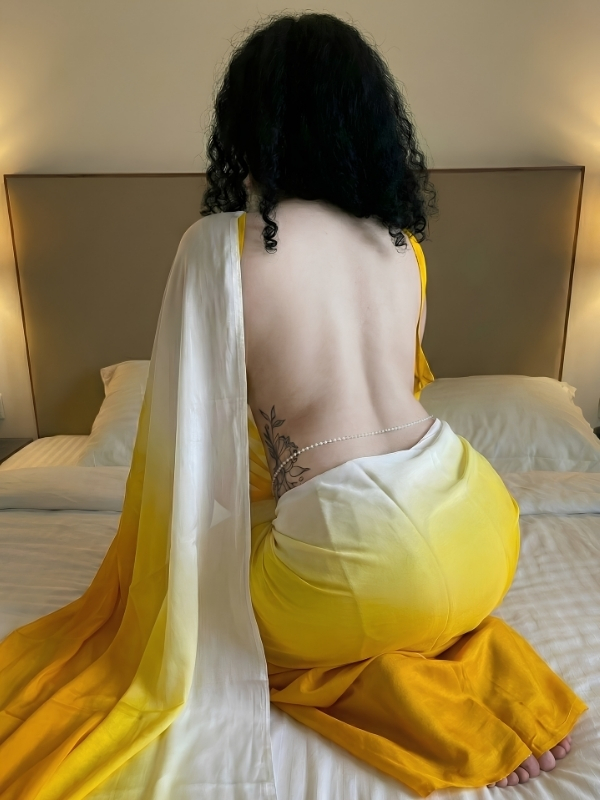 Indian Backless Dress Photos
