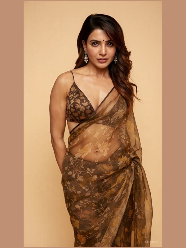 Samantha Hot Saree Photos
