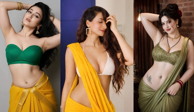 sexy saree hot pics